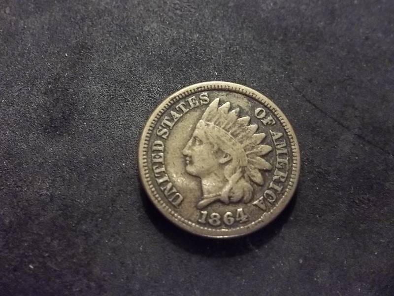 1864 Indian Head Cent
