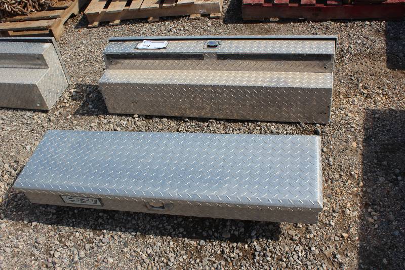 lot 78 image: Saddle Bag Truck Bed Tool Boxes