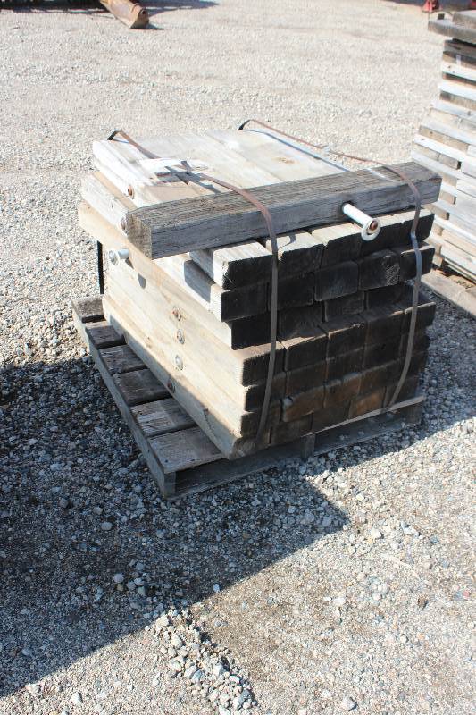 lot 115 image: Lot of (35) Treated Boards