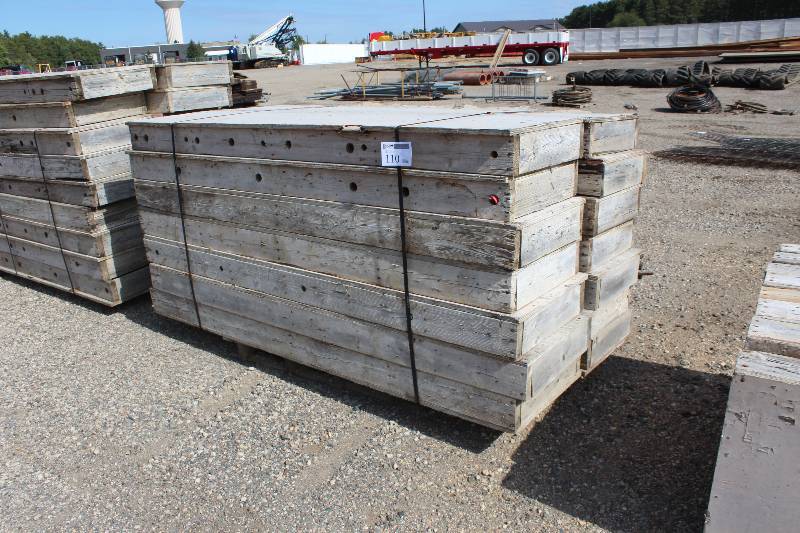lot 110 image: Lot of (14) Cement Forms
