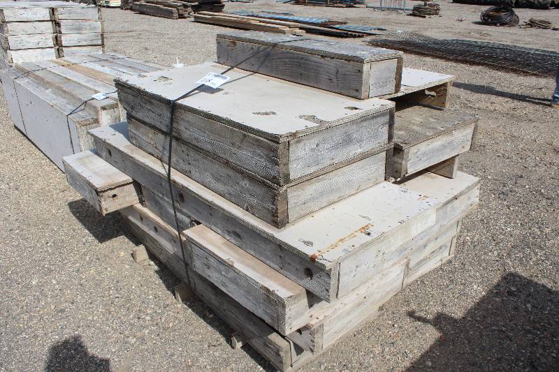 lot 108 image: Lot of (13) Cement Forms