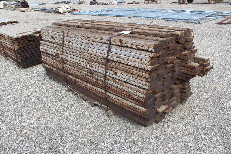 lot 92 image: Lot of (140) 2x6 Treated Boards