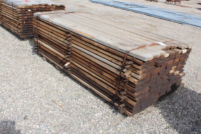 lot 93 image: Lot of (112) 2x6 Treated Boards
