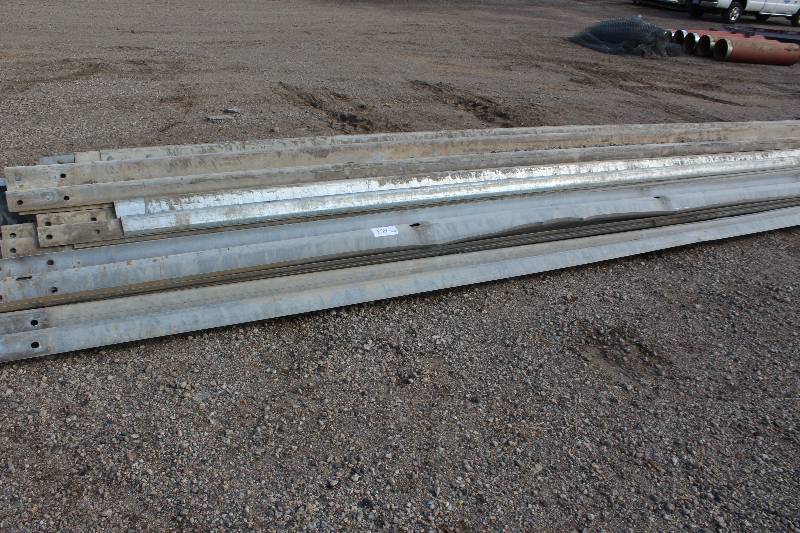 lot 159 image: Lot of (576) Linear Feet Highway Guard Rail