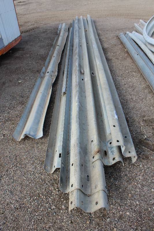 lot 161 image: Lot of (260) Linear Feet Highway Guard Rail