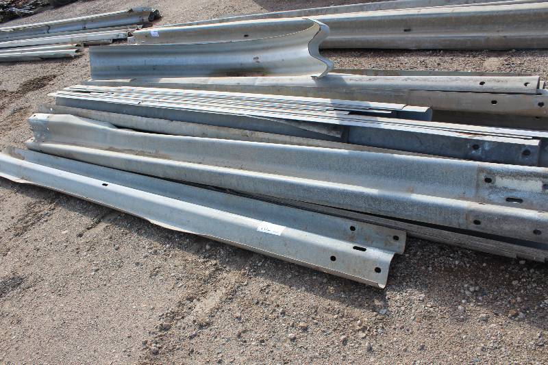 lot 162 image: Lot of (288) Linear Feet Highway Guard Rail