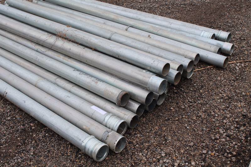 lot 172A image: Lot of (Approximately 26) Pieces of Electrical Conduit