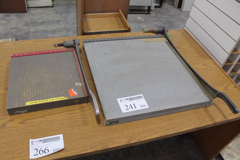 lot 241 image: Paper Cutters