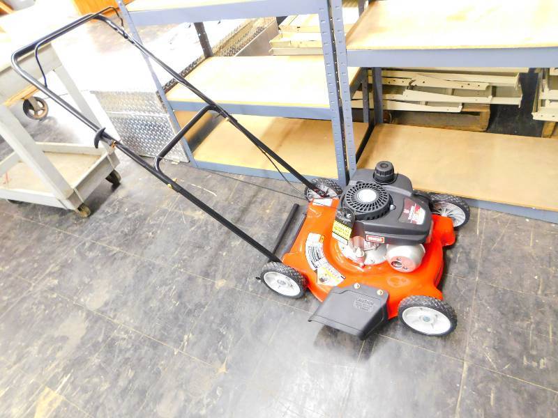 Yard Machines 20 Push Mower Red, MSRP $269.99