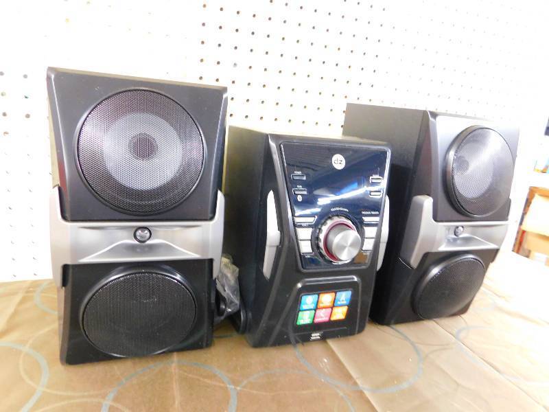 DZ BlueTooth CD Home Music System, MSRP $109.99