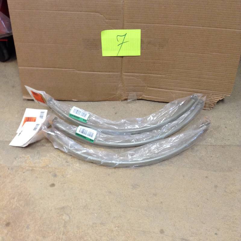 lot 7 image: 3 total ClosetMaid Impressions 23 in. Nickel Corner Rounder Closet Rod Never used