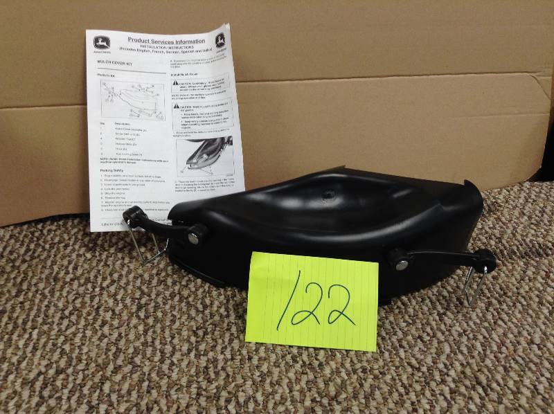 lot 122 image: never used John Deere 42 in. Mulch Cover