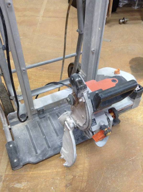 lot 67 image: Rigid Saw used