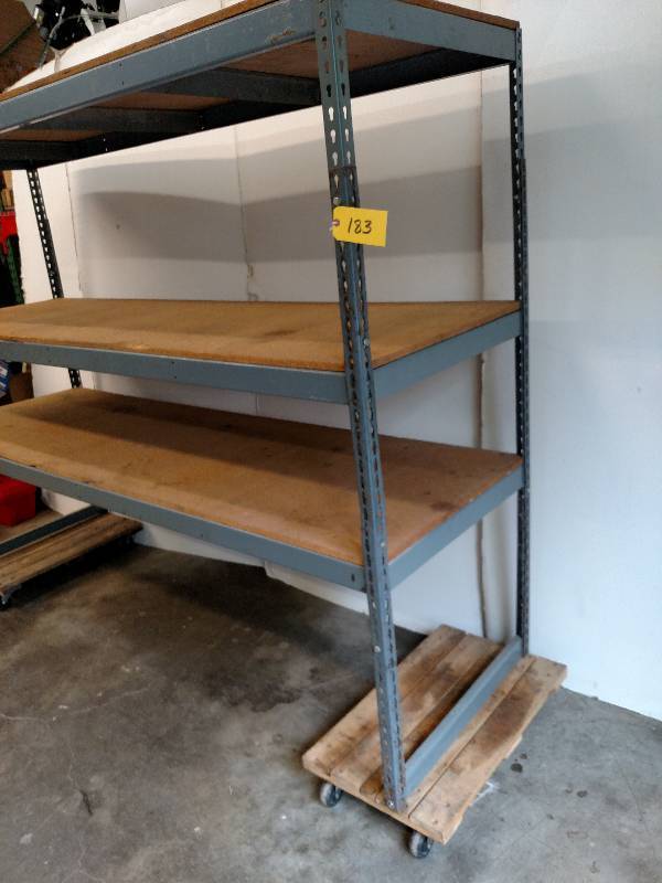 lot 183 image: Shelf Unit, 8 x 30 x 6...