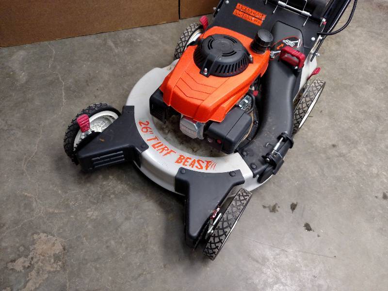 lot 20 image: Turf Beast 26 Self Propelled Lawn ...
