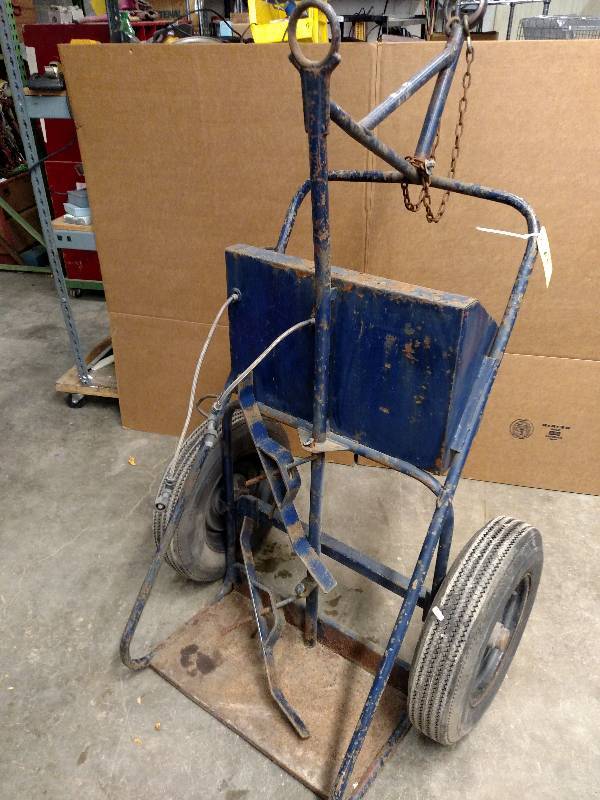 lot 23 image: Safe-T-Cart Heavy Duty Torch Cart, ...