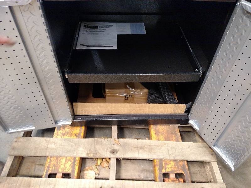 lot 28 image: Gladiator Garage Rolling Cabinet, D...