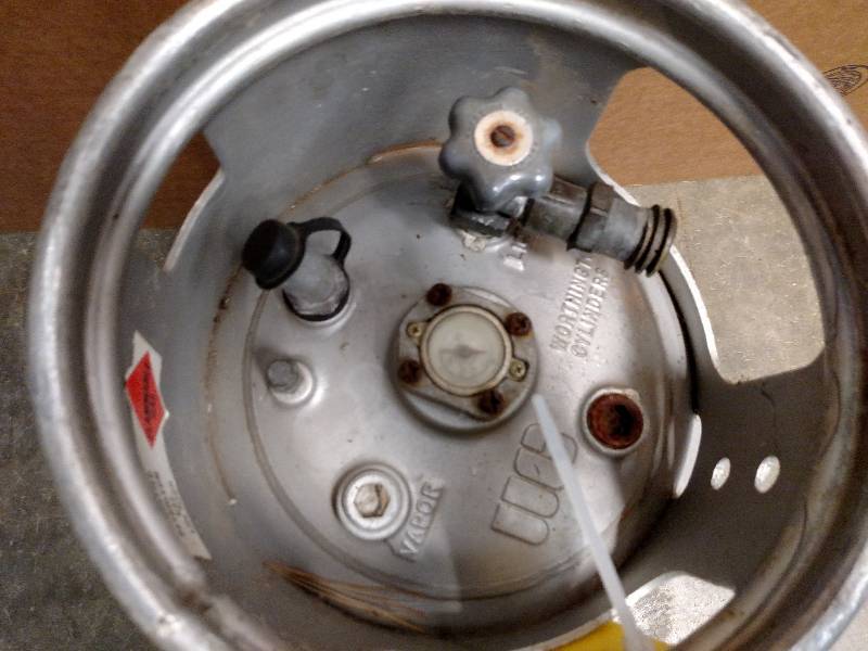lot 44 image: Aluminum Forklift LP Tank...