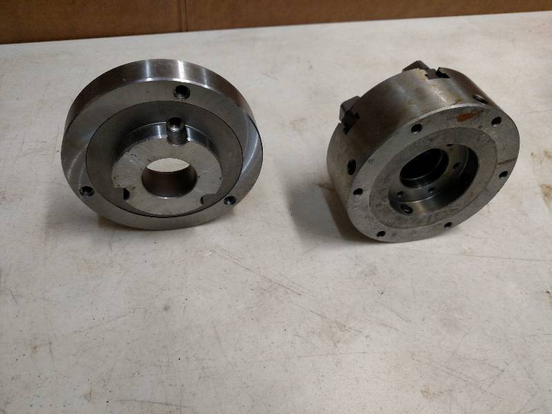 lot 80 image: 6 6-Jaw Chuck, True Set with D14 B...