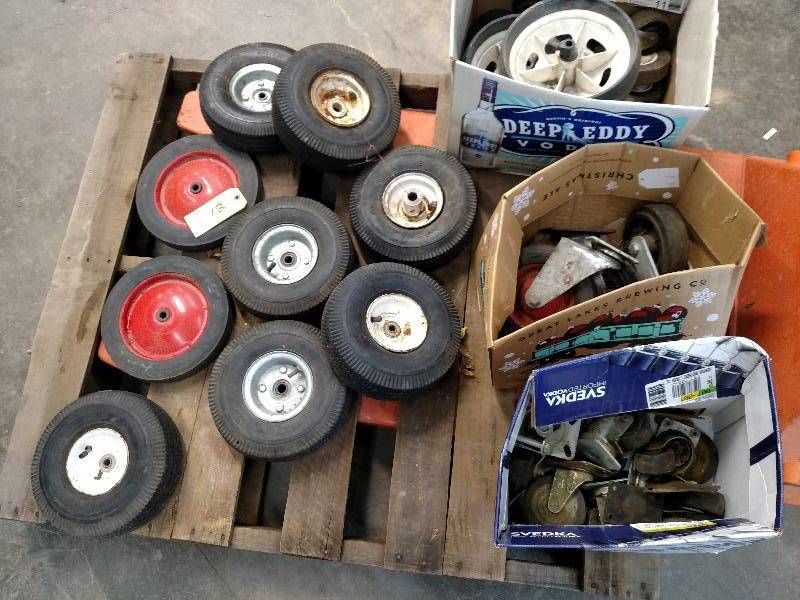 lot 81 image: Asstd Wheels, Tires, & Casters...