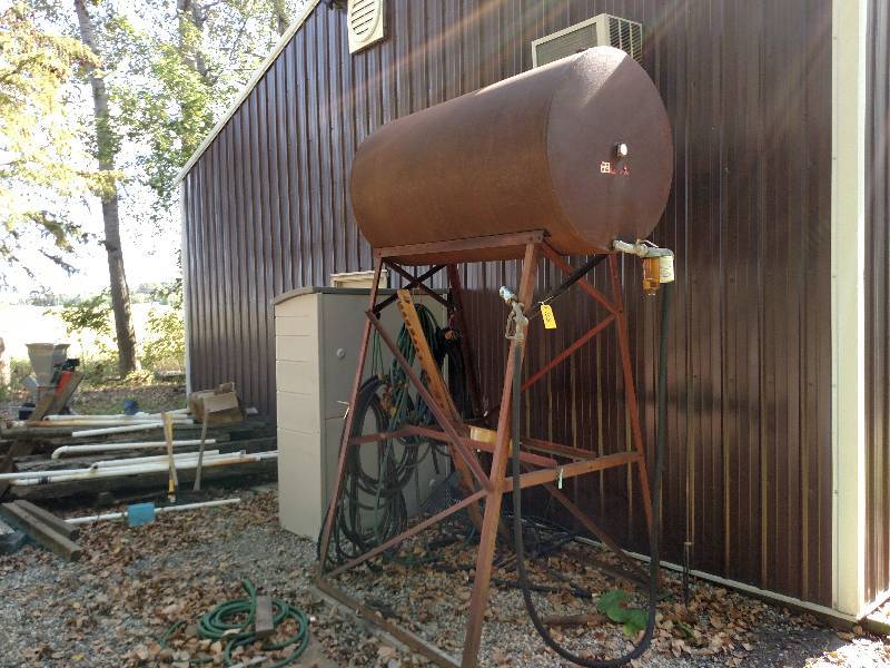lot 123 image: 300 Gallon Above Ground Fuel Tank &...