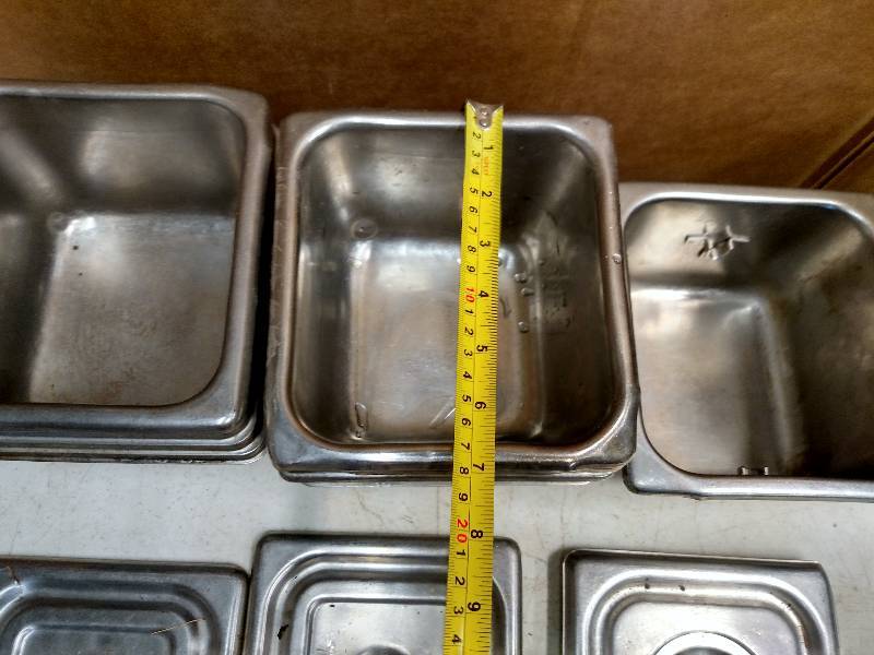 lot 131 image: (10) Asstd Stainless Steel Cambro ...