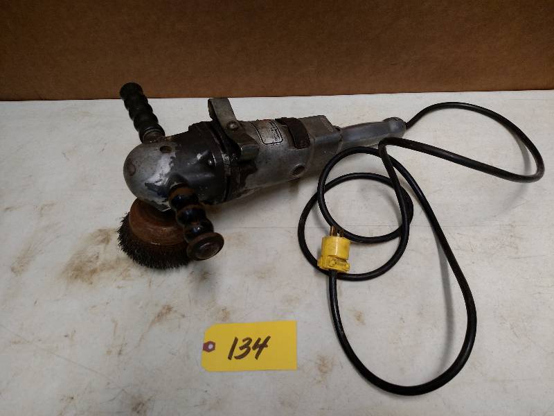 lot 134 image: Black & Decker Angle Grinder with W...