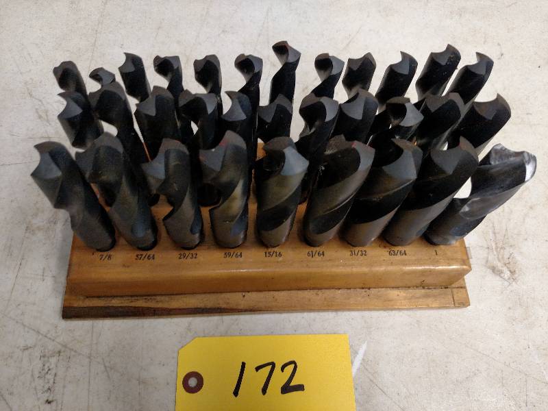lot 172 image: 3364-1 Drill Bit Set, 12 with ...