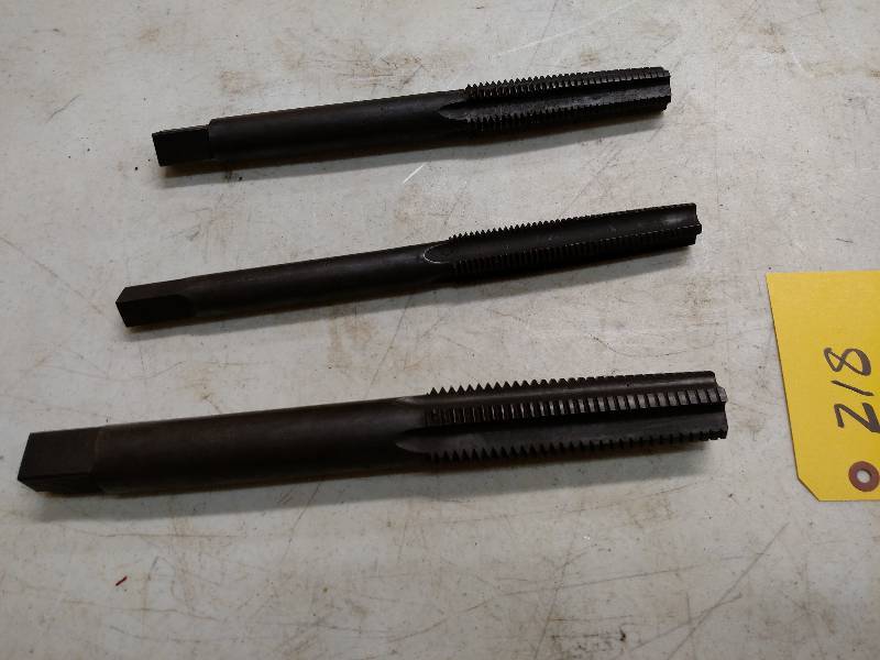 lot 218 image: 1 58 Acme Tap, 1 14 & 1 532 Tap...