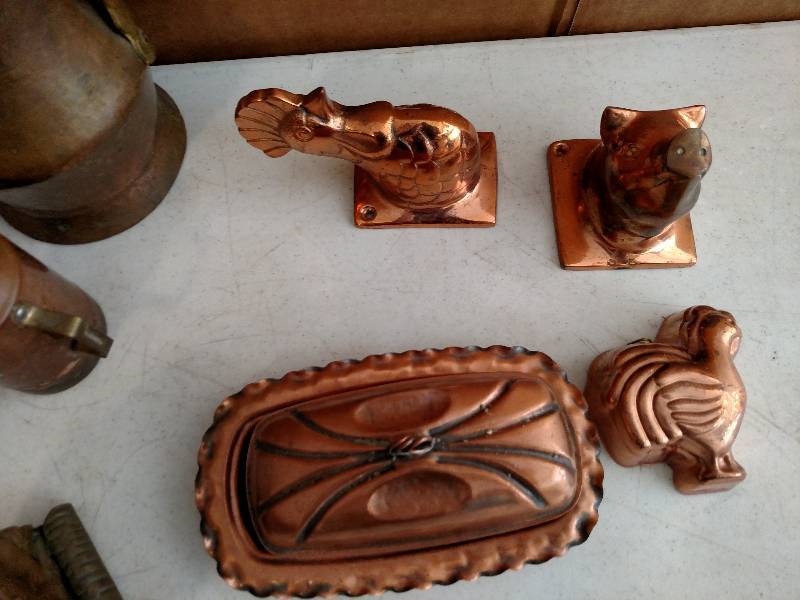 lot 13 image: Asstd Copper Collectibles...