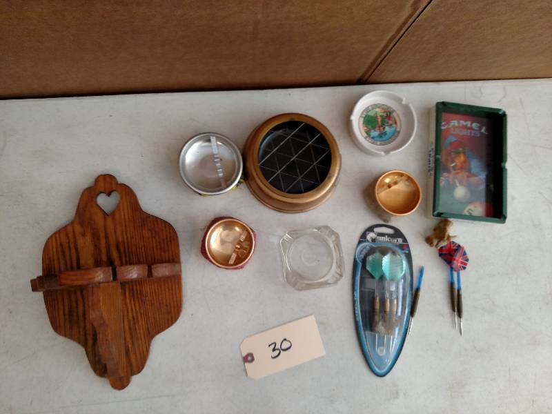 lot 30 image: Asstd Ashtrays & Misc....