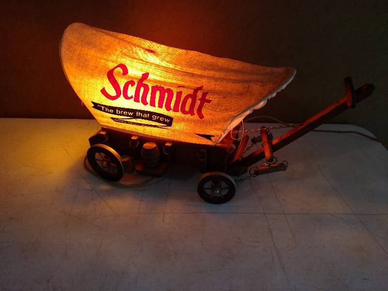 lot 69 image: Schmidt Covered Wagon Light, 1950s...