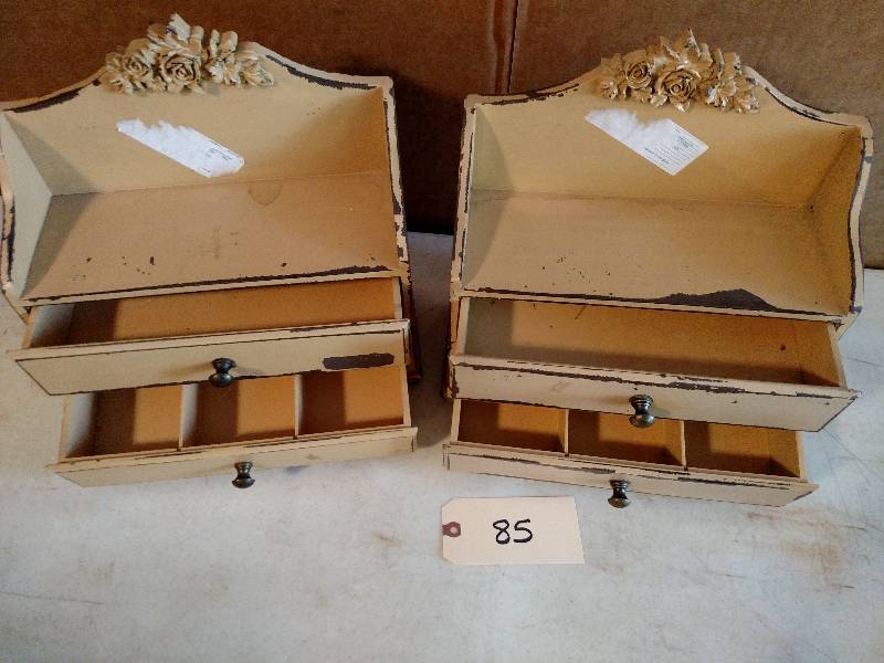 lot 85 image: (2) Wall Mount Cabinets...