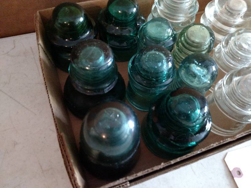 lot 101 image: Vintage Insulators...