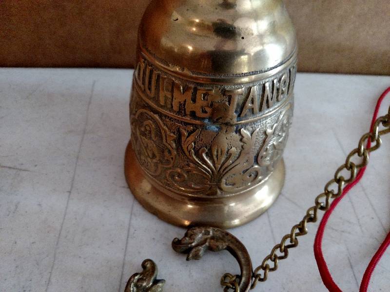 lot 118 image: (2) Brass Bells...
