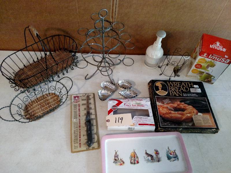 lot 119 image: Asstd Kitchen Items...