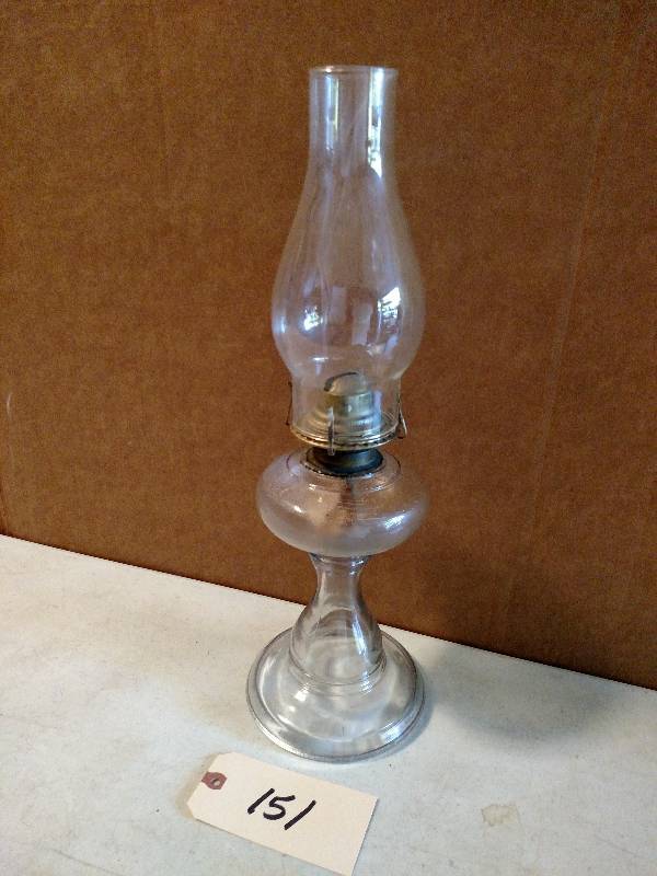 lot 151 image: Oil Lamp...
