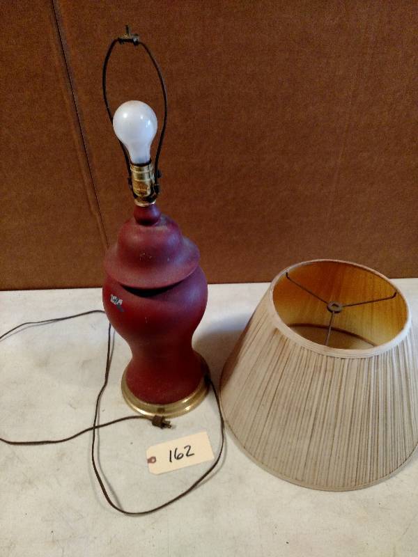 lot 162 image: Ceramic Lamp, 28...