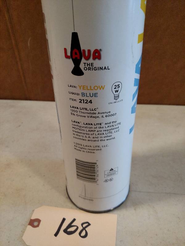 lot 168 image: Lava Lamp, New Unopened...