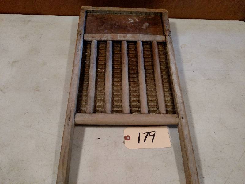 lot 179 image: Washboard, 12...