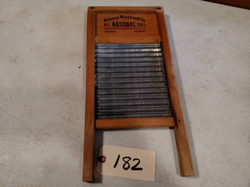 lot 182 image: Washboard, 10...
