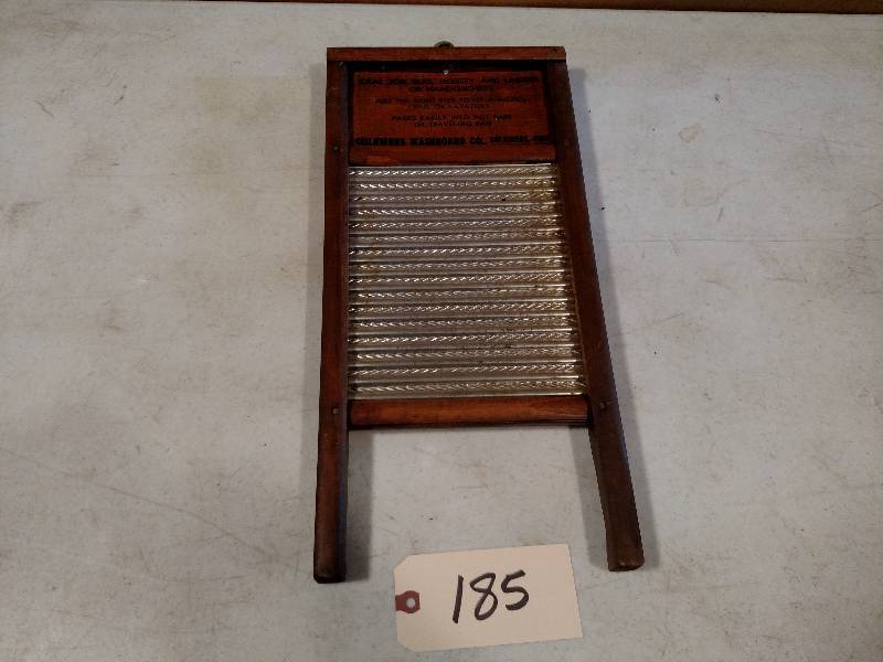 lot 185 image: Washboard, 10...