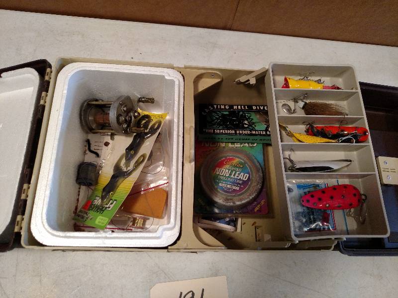 lot 191 image: Tacklebox with Asstd Tackle...