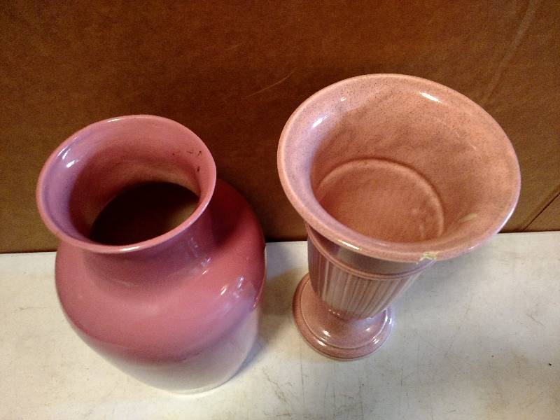 lot 201 image: (2) Vases...