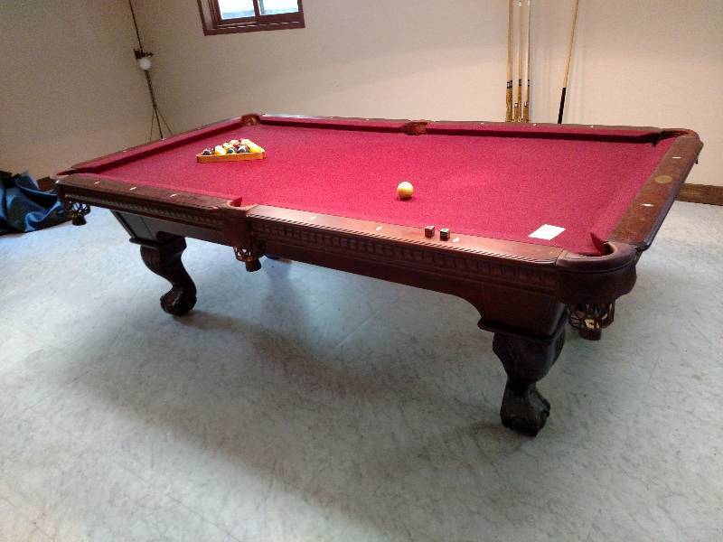 lot 1 image: Cannon Slate Pool Table, 1 Thick, ...