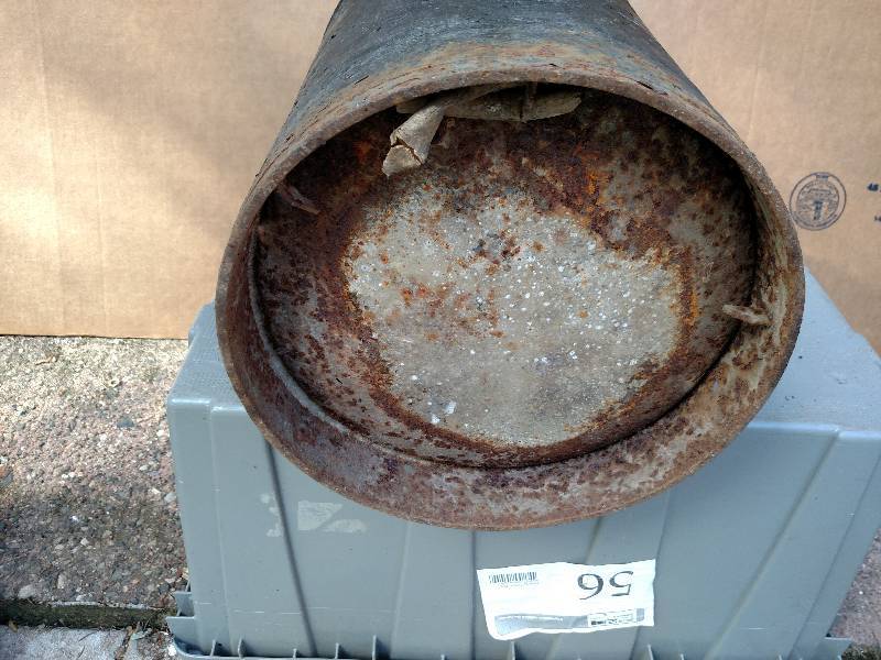 lot 215 image: Milk Can with Lid...