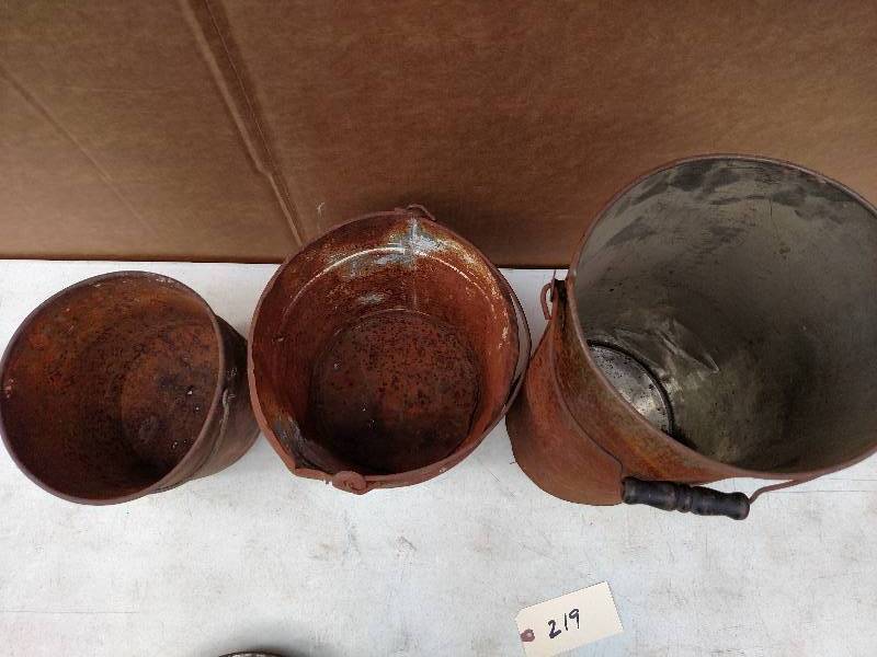 lot 219 image: (3) Cans...