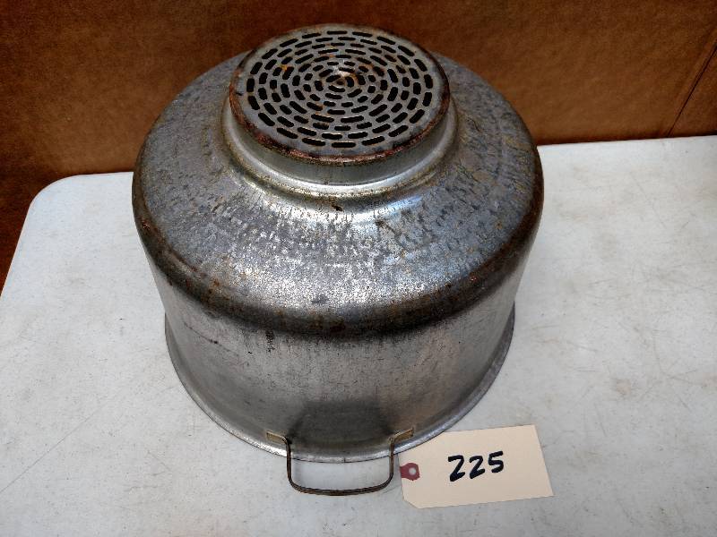 lot 225 image: Milk Can Strainer with Extra Filter...