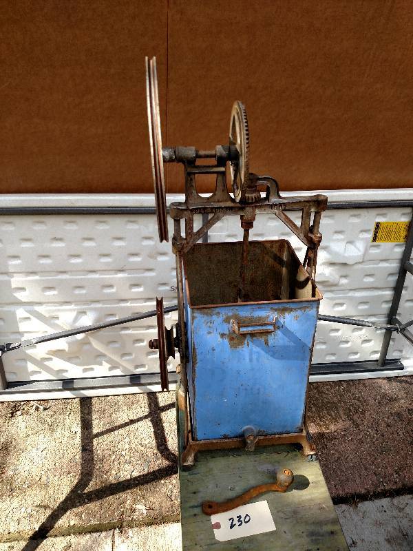 lot 230 image: Butter Churn...