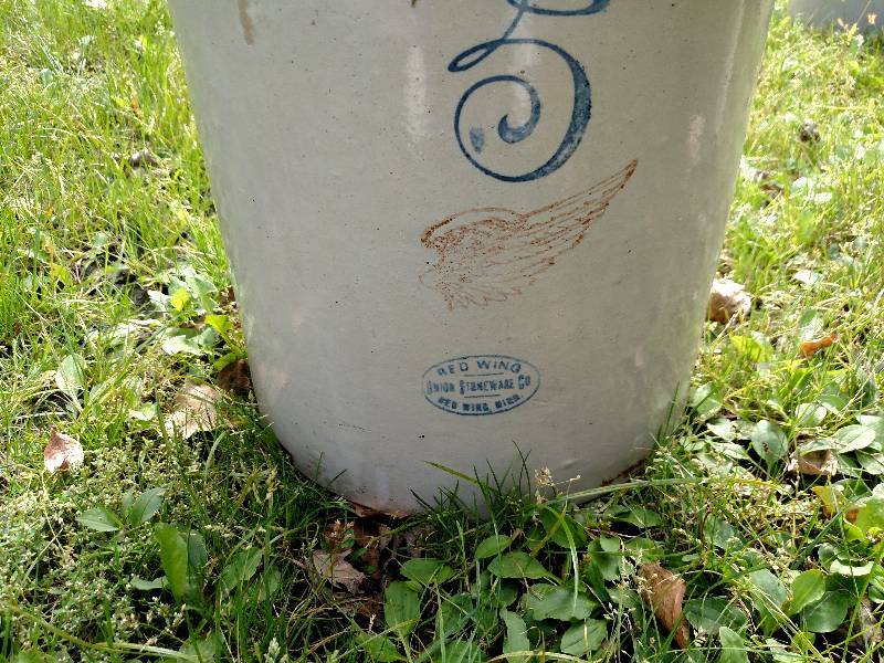 lot 255 image: Redwing 5 Gallon Jug...